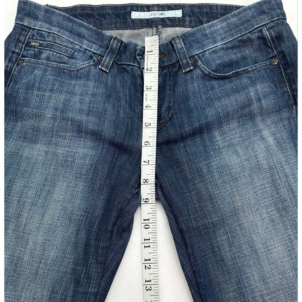 Joe’s Jeans The Stardust Low Rise Super Flare Jeans Dark Wash Denim Size 28 - Picture 12 of 13